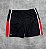 Bermuda Lacoste Sport - Preto + Vermelho - Imagem 1