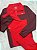 Conjunto lacoste novak djokovic - vermelho+vinho - Imagem 2
