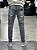 CALÇA JEANS CINZA MARMORIZADO CITY DENIM- 0122 - Imagem 3