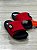 Chinelo slide nike adjust - preto+vermelho - Imagem 1