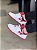 TENIS NIKE FULL FORCE WHITE\RED\BLACK - Imagem 1