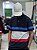 POLO TOMMY HILFIGER LISTRADA AZUL MARINHO - Imagem 1