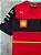 Camiseta ferrari  santander rosso corsa- vermelha - Imagem 2