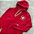 Moletom Nike Sportswear Club Fleece Athletics - Vermelho - Imagem 2