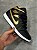 Tenis Jordan 1 Mid Black Metalic Gold - Imagem 2