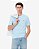 Camiseta lacoste listrada branco+AZUL - TH9749-23-F6Z - Imagem 1
