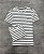 CAMISETA TOMMY HILFIGER LISTRADA BRANCO/AZUL- 78JA565 - Imagem 1