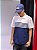POLO TOMMY HILFIGER LISTRAS- AZUL MARINHO - Imagem 1