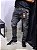 Calça jeans jogador botao preto - Imagem 1