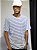 Camiseta tommy hilfiger listrada bco + AZUL - Imagem 1