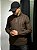 Half zip Malha Italiana (MARROM) - Imagem 1