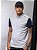 Camisa polo tommy hilfiger cinza/bco/azul MWOMW39545-P01 - Imagem 1