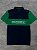 POLO TOMMY HILFIGER LETREIRO- AZUL MARINHO/ VERDE - Imagem 1