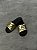 CHINELO SLIDE EMPÔRIO ARMANI EA7- DOURADO E PRETO - Imagem 1