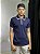 POLO SLOFICIAL TEXTURIZADA- AZUL MARINHO - Imagem 1