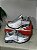 NIKE SHOX R4 - METALIC/BRANCO/AZUL CIANO - Imagem 1
