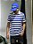 Polo tommy hilfiger Bco + royal listrada - THMW0MW43380-0FA - Imagem 1