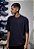CAMISETA ARMANI MONOGRAMA AZUL MARINHO - Imagem 1