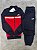 CONJUNTO PUMA POLY COLORBLOCK VERMELHO+AZUL MARINHO  694348-16 - Imagem 1