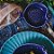 Conjunto 4 Peixes Decorativos de Cerâmica Ocean Azul 14cm x 11cm - Wolff - Imagem 2