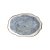 Travessa Orgânica Média Cerâmica Oreon Blue 40x27x2,5cm - Imagem 1