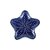 Conjunto 8 Estrelas Decorativas Wolff Ocean De Ceramica Azul 15cm - Imagem 1