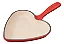 Skillet Coração Em Ferro Fundido 26 Cm Vermelho Le Creuset - Imagem 1