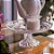 Prato bolo Lyor New Butterfly transparente florido - Imagem 2