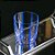 Jogo 6 Copos Baixos Vidro Azura 300ml Azul - Imagem 1