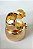 Brinco chapa lisa com desing bold - Evelyn - Imagem 1