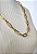 Chocker de corrente em elos retangulares lisos - Giorgia - Imagem 5