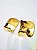 Brinco chapa lisa com design moderno - Monise - Imagem 3