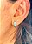 Argola minicravejada com zirconias coloridas em prata 925 - Yara - Imagem 2
