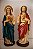 Sagrado Coração de Jesus + Imaculado Coração de Maria 43 cm - Imagem 1