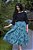 Saia Godê Floral Esmeralda - Imagem 1