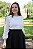 Blusa branca de algodão bordado - Imagem 1