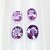 Ametista Pedra lapidada Oval Lilas Natural - Amethyst Cut Stone Oval Lilac Natural - Imagem 2