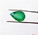 Pedra Esmeralda Lapidada Gota  - Cut Emerald quality Drop Form - Imagem 1