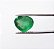 Gema Esmeralda Lapidada Coração - Cut Emerald quality Heart Form - Imagem 1