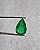 Gema Esmeralda Lapidada Gota Extra - Cut Emerald quality Drop Form - Imagem 5