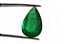 Gema Esmeralda Lapidada Gota Extra - Cut Emerald quality Drop Form - Imagem 1