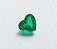 Pedra Esmeralda Lapidada AAA Coração Extra - Cut Emerald Extra Quality Heart Form AAA - Imagem 1