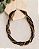 Chocker de Miçangas Preto e Dourado - Imagem 2