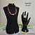 Colar de Resina Marrom - Imagem 3