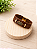 Pulseira de Couro e Passante Arabesco Dourado - Imagem 2