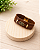 Pulseira de Couro e Passante Arabesco Dourado - Imagem 2