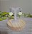 BRINCO PENDENTE COM RESINA OFF-WHITE E TURQUESA - Imagem 3