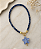 Colar de Corda Náutica com Pingente de Resina Estrela Azul - Imagem 2