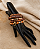 Mix de Pulseiras de Resina Marrom - Imagem 1