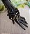 Mix de Pulseiras de Silicone e Resina Preto - Imagem 2